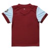 Koszulka West Ham United Dziecięcy Domowe 2023-24 Koszulki Piłkarskie Krótki Rękaw